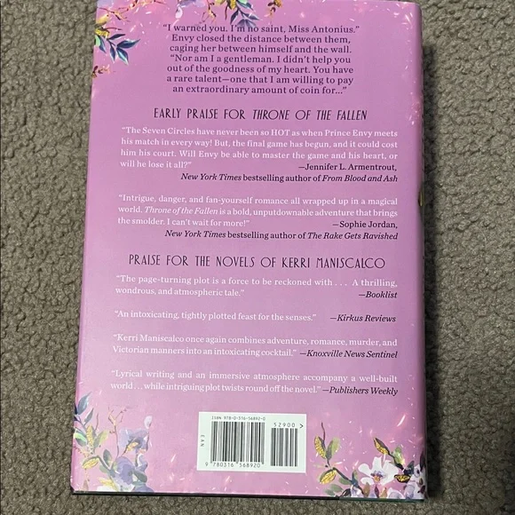 B&N Exclusive ‘Throne of the Fallen’ by Kerri Maniscalco hardcover book - Picture 2 of 6